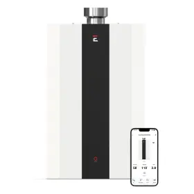 Sh12-a-lp Eccotemp Scratch And Dent - Sh12-a Smart Home Indoor 4.0 Gpm Propane Tankless Water Heater