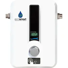 Eco 445009281242 Tankless Electric Water Heater Whole House Instant Hot On Demand Smart 13 Kw