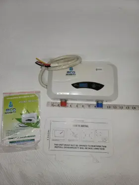 Eco-smart 854920002176 663. Point-of-use 3.5 120v Tankless Water Heater - White