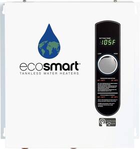 Ecosmart Eco24 Eco 24 Kw At 240v Electric Tankless Water Heater Self Modulate 17 X 3.5