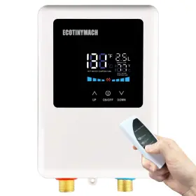5000w Ecotinymach 762763894219 Tankless Water Heater Electric 110v Instant U