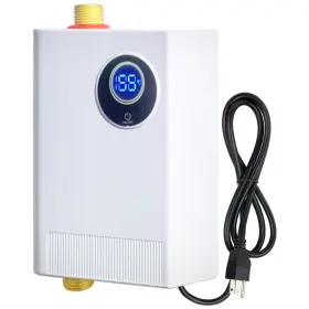 3000w Ecotinymach 762763894349 110v Tankless Water Heater Electric Compact Under Sink C