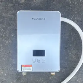 Ec055wb Ecotouch Ec055wb/s Instant Electric Tankless Water Heater 5.5kw 240v 23a Silver Digital
