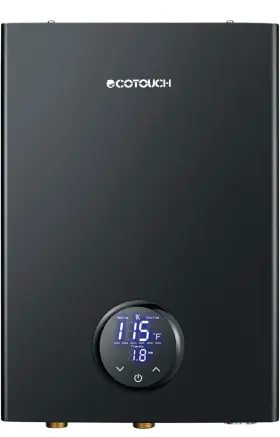 Eco140b Ecotouch Electric Tankless Water Heater 14kw Black