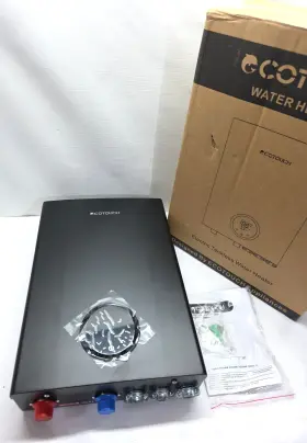 Eco240b Ecotouch Tankless Hot Water Heater Electric 240v 24kw Instand On Demand