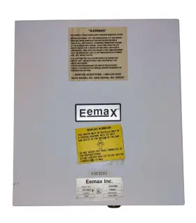 Ex190tc Eemax 091654019432 240v Inch Series Two Electric Tankless Instantaneous Water Heater