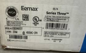 Eemax Ed020480 T2t Ee Series 3 Emergency Eyewash Tankless Water Heater