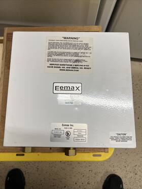 Eemax Ex200tc-ml 200 Tc-ml 277vac 20kw Tankless Water Heater