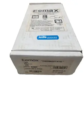 Ex90t Eemax 9kw 277v Thermostatic Electric Instantaneous Tankless Water Heater