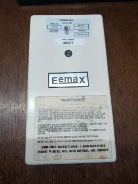 Sp2408 Eemax Sp4208 Single Point Instantaneous Tankless Water Heater 208vac Usa