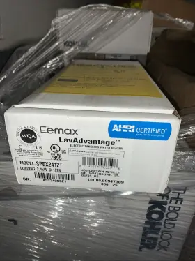 Spex2412t Eemax Lavadvantage 120 V / 2.4 Kw Thermostatic Electric Tankless Point