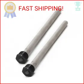 Eleventree 681385297065 2 Pack Rv Water Heater Anode Rods Rod For Hot Heaters Replacemen