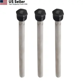 Eleventree 681385297621 3 Pack Rv Water Heaters 9.25 Inch L X 3/4 Npt -