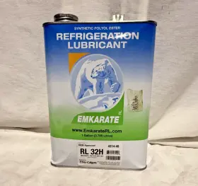 Rl32h Emkarate Nu-calgon Poe Refrigeration Lubricant Compressor Oil 1 Gallon
