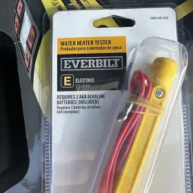 1000045423 Everbilt Water Heater Continuity Tester New Sealed