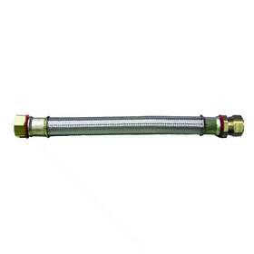 Everbilt 313114339363 3/4 Inch Fip X 7/8 Compression 18 Stainless Steel Water Heater Supply L