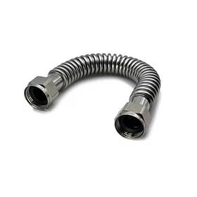 Everbilt 313114616617 3/4 Inch Fip X 12 Stainless Steel Corrugated Water Connector