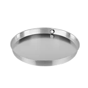 Everbilt 445020097075 22 Inch Aluminum Round Water Heater Drain Pan With Pvc Fitting