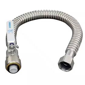 Everbilt 445022650698 3/4 Inch Ptc X Fip 18 Corrugated Stainless Steel Water Heater Conne