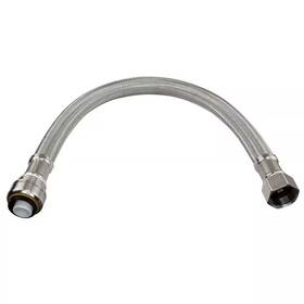 Everbilt 705353212833 3/4 Inch Ptc X Fip 18 Braided Stainless Steel Water Heater Connecto