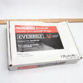 Hr-80-h Everbilt Water Heater Restraining Strap 80 Gal Galvanized Steel 1.25 Inch X 44
