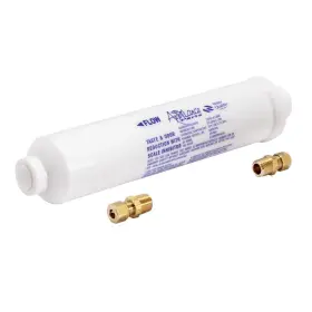60458n Ez-flo 10 Inch Line Water Filter Brass 1/4 Mip X 7/16 Compression Adapter