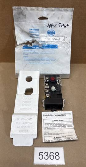 Factory Authorized Parts 100108424 Water Heater Thermostat Six Pole With Hi-limit 9000509015 Nos
