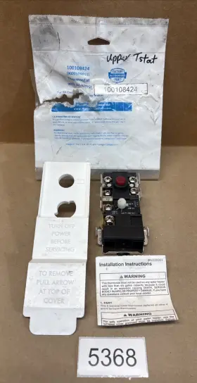 9000509015 Factory Authorized Parts 100108424 Water Heater Thermostat Six Pole With Hi-limit Nos