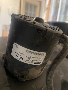 Fasco 702111472 Power Vent Exhaust Blower Motor 115v 3000rpm Water Heater