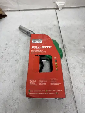 N100dau12g Fill-rite 1 Inch 5-25 Gpm 19-95 Lpm Automatic Fuel Nozzle Utility Accessory With Hook
