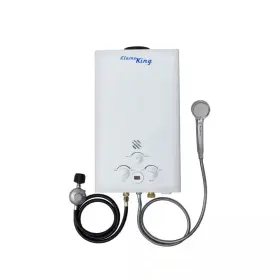 Flame King 313041828893 10l 2.64gpm Hot Water Heater Propane Gas Instant Tankless Boiler Shower With Reg
