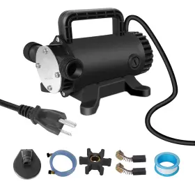 Fx306ac Flowpac 115v 1/10 Hp 260 Gph Water Transfer Pump - 3/4 Inch Ports Suction Hose Spar