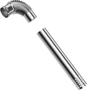 Fogatti 313115776754 Stainless Steel Vent Pipe Kit For Gas Tankless Water Heaters Includes E