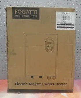 Et015a1g Fogatti Electric Tankless Water Heater 15kw 240volts Hot Et015 New