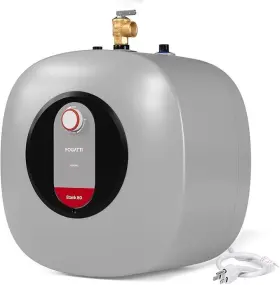 Fdes-et80g-ra Fogatti 8.0 Gallon Electric Tank Water Heater Kitchen Sink Compact 120v 1440w