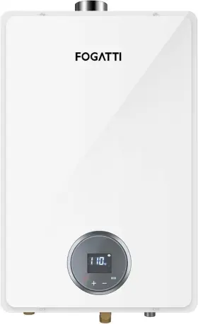 Fdg-cf170w-lp-ra Fogatti Lpg - 24l- Indoor Water Heater Shower 7.5 Gpm 170 000 Btu Instant