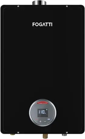 Fdg420inb-lpg-r Fogatti 7.5 Gpm 170 000 Btu Tankless Water Heater Indoor Black Propane Gas-used