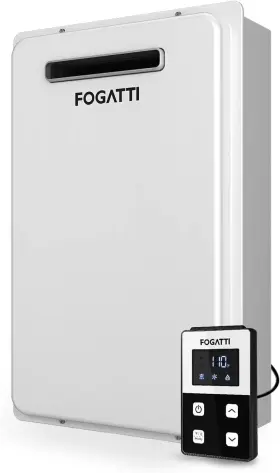 Fdg420od-cs120s-lp-r Fogatti 16l 5.1 Gpm Tankless Water Heater 120 000 Btu Boiler Outdoor Propane Gas