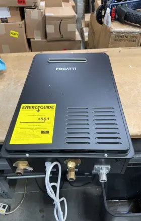 Fdg450odb-lpg-r Fogatti 8.1gpm Outdoor Tankless Water Heater Instant Hot 180000 Btu Boiler