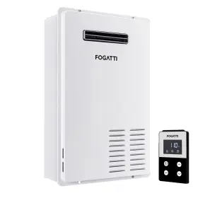 Fdg-cf170s Foggatti Fogatti 170000 Btu Outdoor Tankless Water Heater Natural Gas 7.5 Gpm Instant Hot