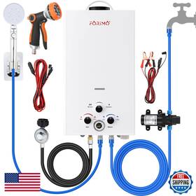 Forimo B0ff47h5km Tankless Water Heater Propane2.64gpm 10l Outdoor Portable