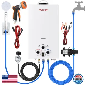 B0ff47h5km Forimo Tankless Water Heater Propane2.64gpm 10l Outdoor Portable