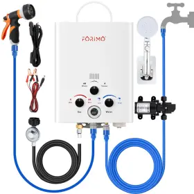 B0ff4bmpnm Forimo Tankless Water Heater Propane2.11gpm 8l Outdoor Portable
