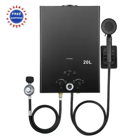 Heater-20l-hs Forimo Propane Water Heater 20l 5.26gpm Instant Hot Outdoor Portable Tankless Digital