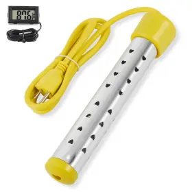 Funtell 724190903056 Calentador De Agua Electrico Portable 110v Sumergible Para 5 Galones Caliente