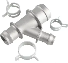 Fu15834773 Fusch Upgraded Aluminum Coolant Hose Junction Connector Compatible With Chevrolet Silv
