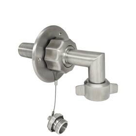 G-sunny S-1003n All Metal Rv City Water Inlet With 90 Degree Elbow Connection
