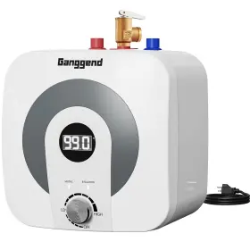 G10-25 Ganggend 2.5 Gallon Electric Water Heater 110v 1500w Mini Tank Under Sink Hot H