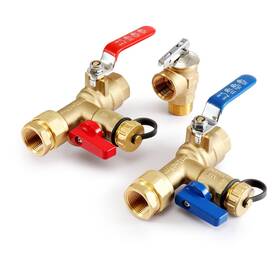 Gasland B0dhkr2mv3 3/4 Inch Tankless Water Heater Service Valve Kit Pressure Relief