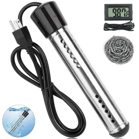2000w Gdplus 702163222151 Portable Water Heater Electric With 304 Ss Guard Bucket Immersion Wate